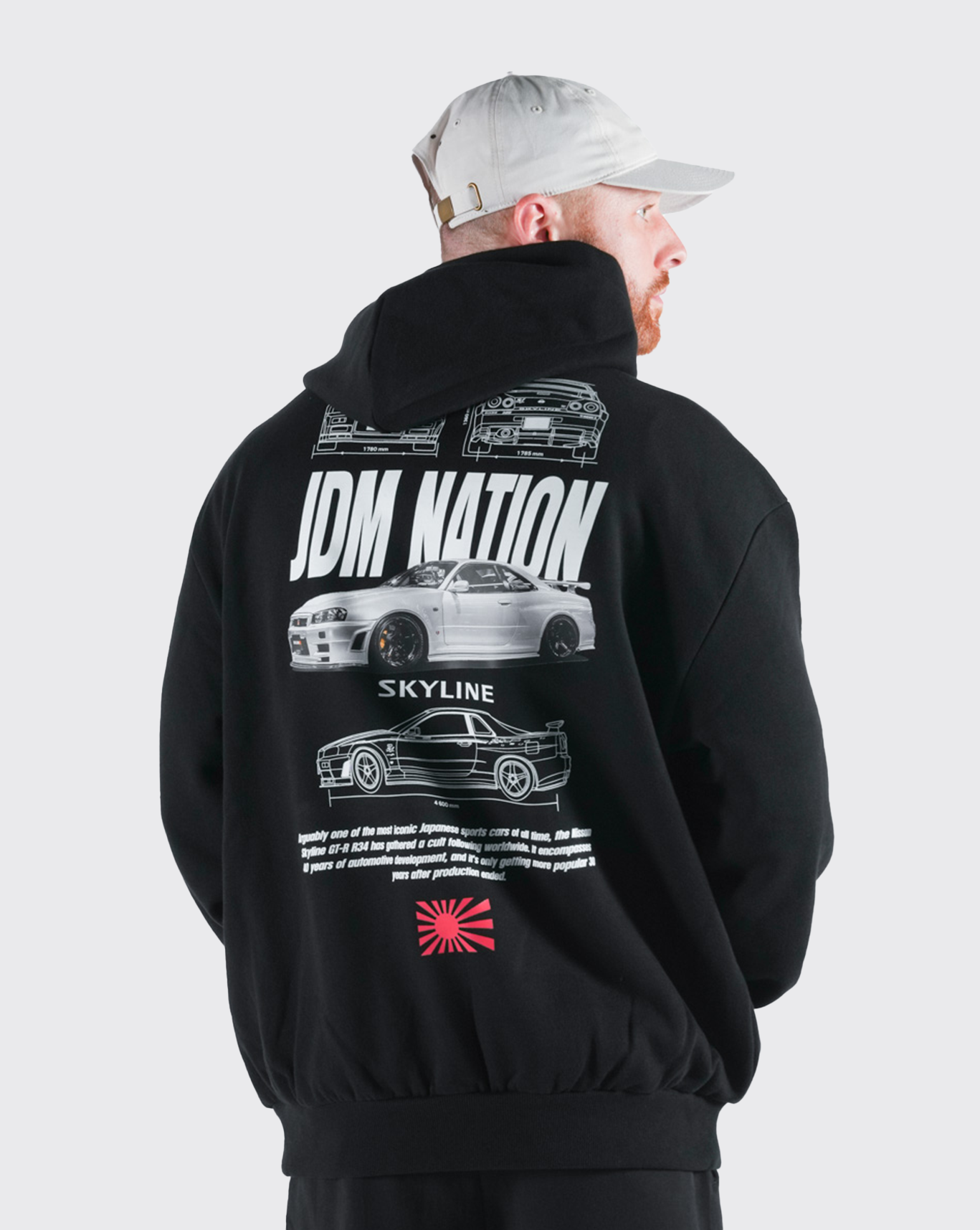 Skyline outline hoody