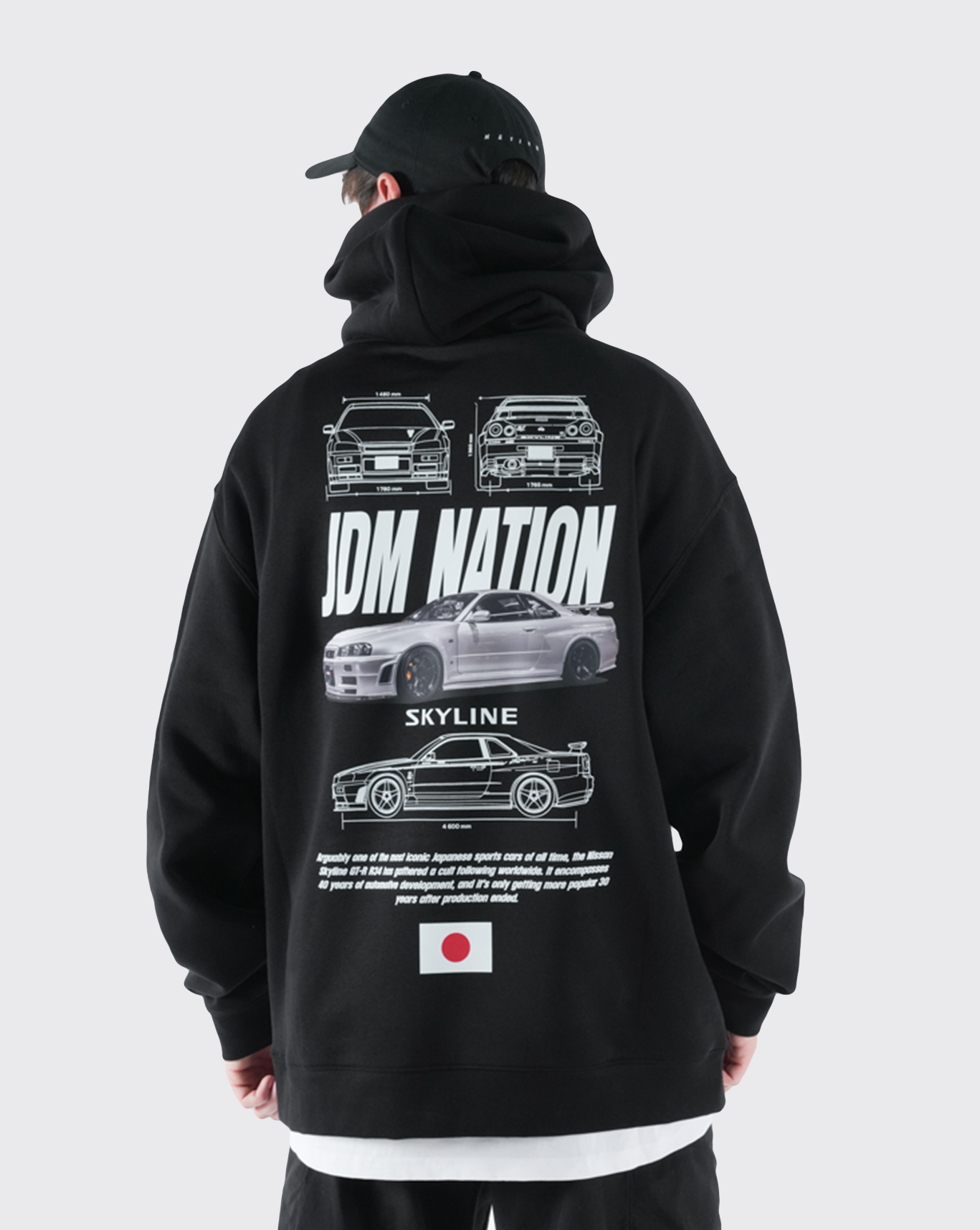 Skyline outline hoody